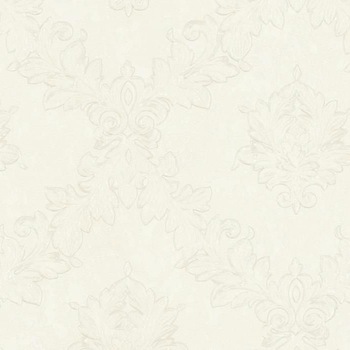Tapet superlavabil vinilic Makalle, stil clasic, texturat, model damasc culoare alb 78211 Tapet superlavabil vinilic Makalle, stil clasic, texturat, model damasc culoare alb 78211