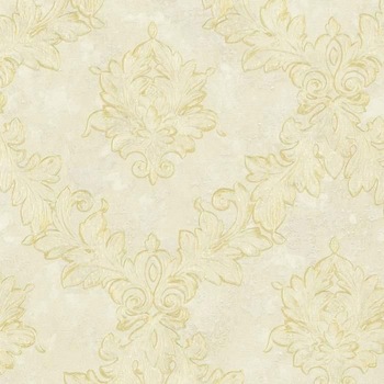Tapet superlavabil vinilic Makalle, stil clasic, texturat, model damasc culoare crem - auriu 78206 Tapet superlavabil vinilic Makalle, stil clasic, texturat, model damasc culoare crem - auriu 78206