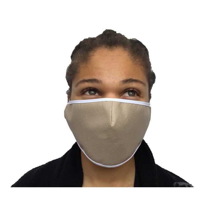 Masca de protectie pentru nas si gura, Material netesut TNT, 2 straturi, cu filtrare