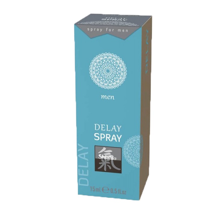 Shiatsu magömlés késleltető spray, 15 ml