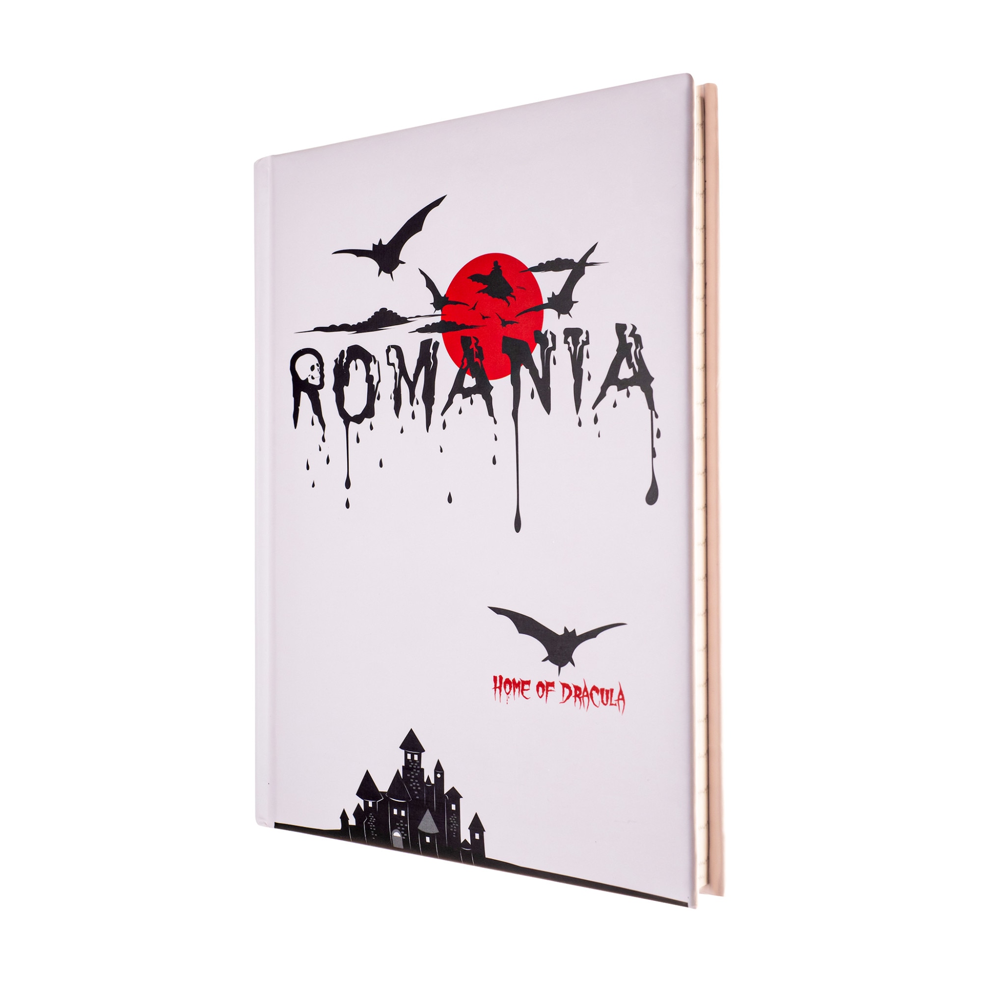 Agenda nedatata, Magnetella, dictando, 14 x 18,7 cm, 72 file, Dracula