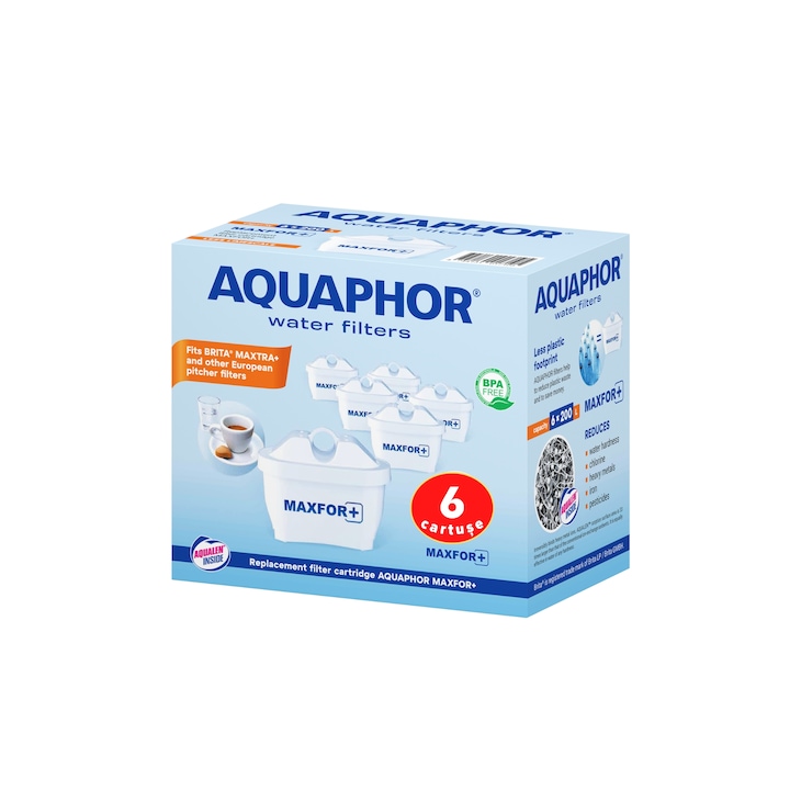 Комплект филтри Maxfor+ Aquaphor, 6 броя