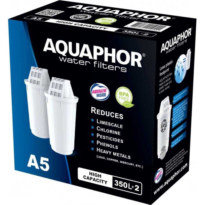 Set 2 filtre Aquaphor model A5