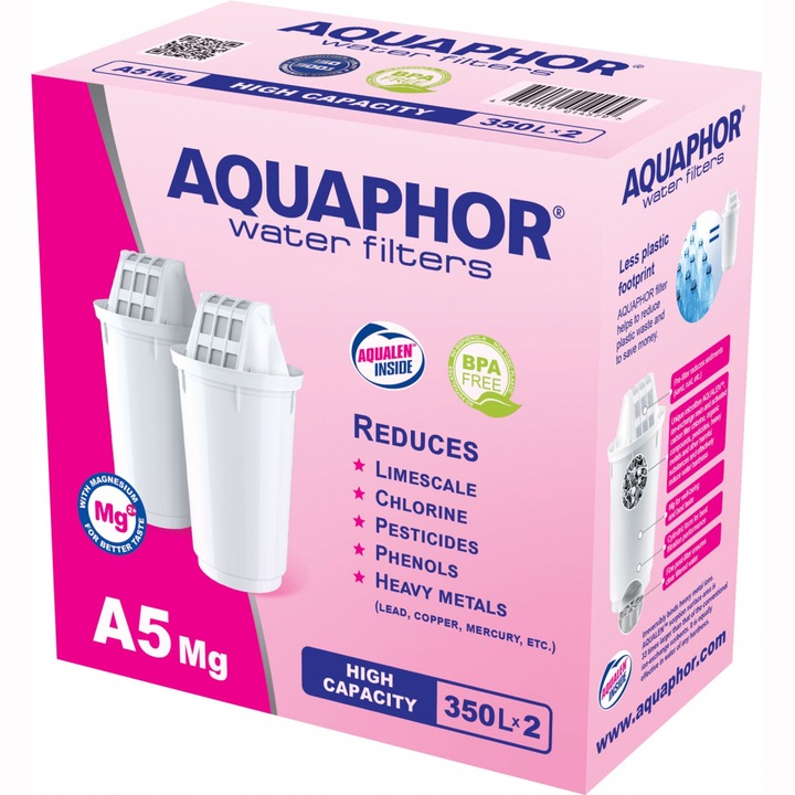 Set 2 filtre Aquaphor model A5Mg
