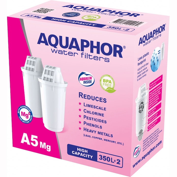 Комплект филтри Aquaphor Модел A5Mg, 2 броя