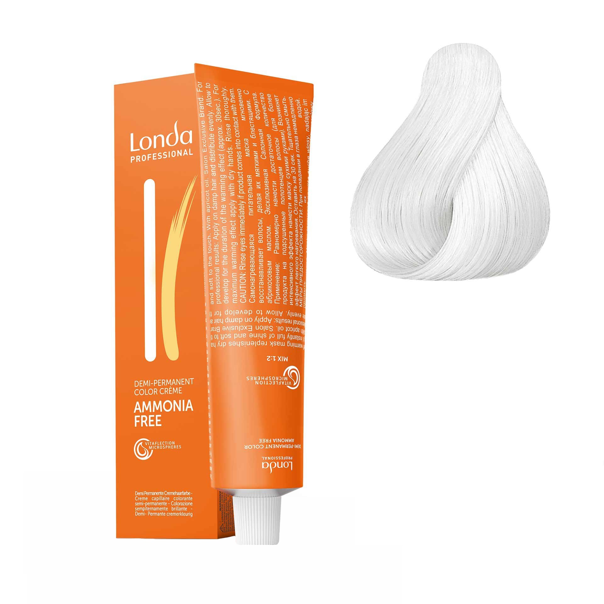 Vopsea demi permanenta Londa Professional Londacolor 0/00, 60 ml