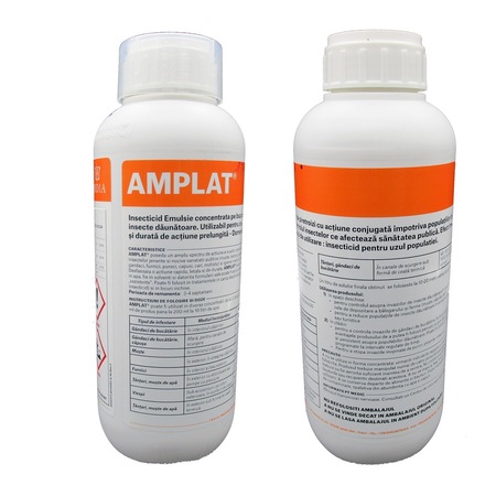 Pachet Emulsie Insecticid 2 Sticle De 1 Litru Amplat Pentru Combatere Insecte Daunatoare Emag Ro