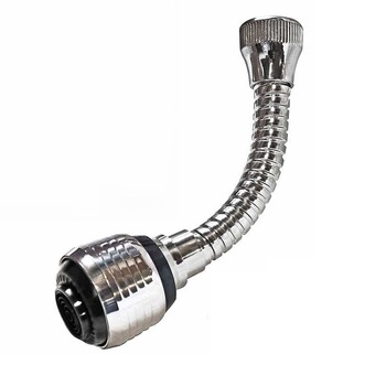 Prelungitor universal pentru robinet, 2 tipuri de jet si rotatie 360°, Matheus-FLEX2 Prelungitor universal pentru robinet, 2 tipuri de jet si rotatie 360°, Matheus-FLEX2