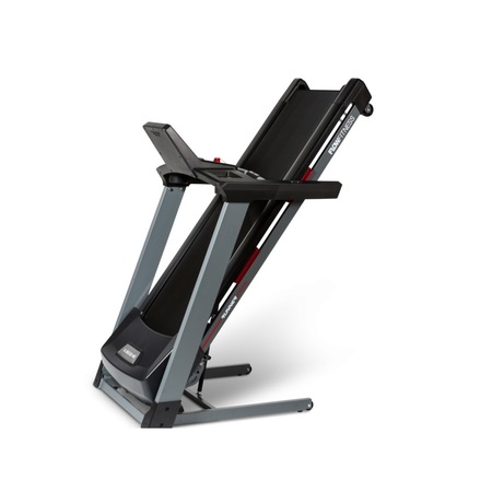 Banda de alergare FLOW FITNESS DTM2000I, Greutate utilizator 150 Kg, Bluetooth, 34 programe antrenament, 90% PRE-ASAMBLATA, Pliabila reducere Emag