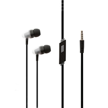 Casti audio cu fir, GVC, Bass Power, design ergonomic, microfon, jack de 3,5 mm, negre Casti audio cu fir, GVC, Bass Power, design ergonomic, microfon, jack de 3,5 mm, negre