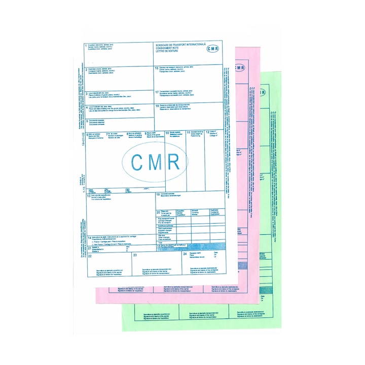 CMR 3 exemplare 50 seturi / carnet 150 file