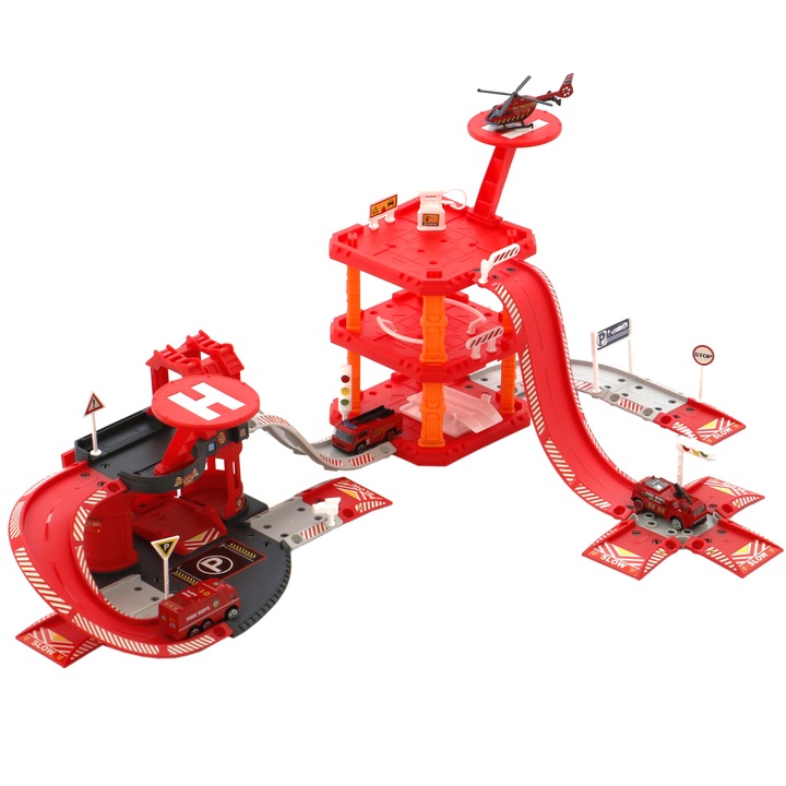 Паркинг на етажи M-Toys, Пожарна станция