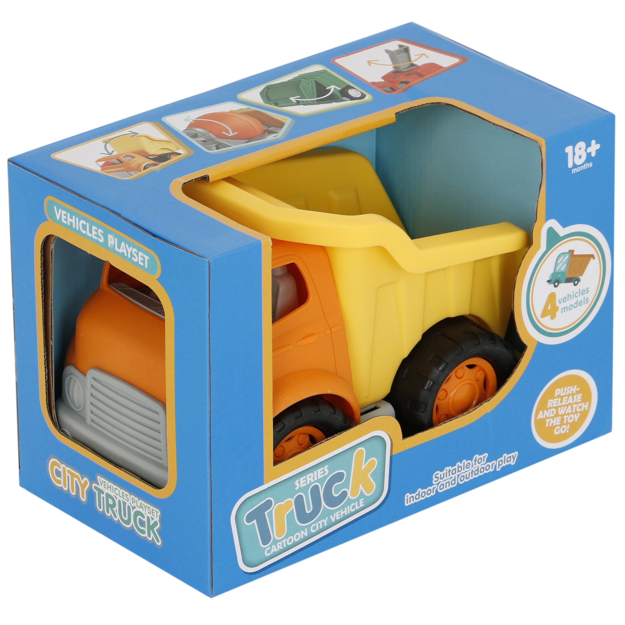 Masinuta M-Toys Basculanta, 26 cm