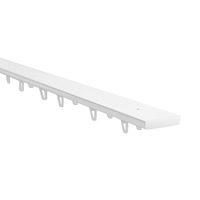 sina aluminiu dubla model transilvania 400 cm alba accesorii incluse prindere pe tavan pentru perdea si draperie imagen 10_0_
0