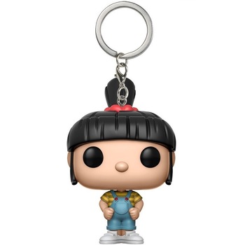 Mini-figurina breloc Agnes, Minions, 4 cm Mini-figurina breloc Agnes, Minions, 4 cm