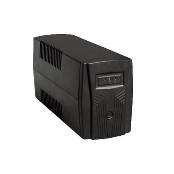 Invertor cu unda sinusoidala modificata 650VA, putere activa 390W, acumulator inclus 12V 7Ah Invertor cu unda sinusoidala modificata 650VA, putere activa 390W, acumulator inclus 12V 7Ah