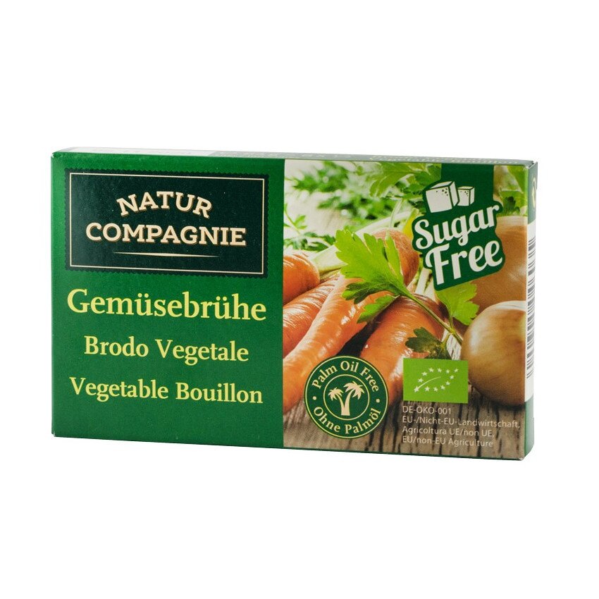 Supa bio de legume, Natur Compagnie 8 cuburi