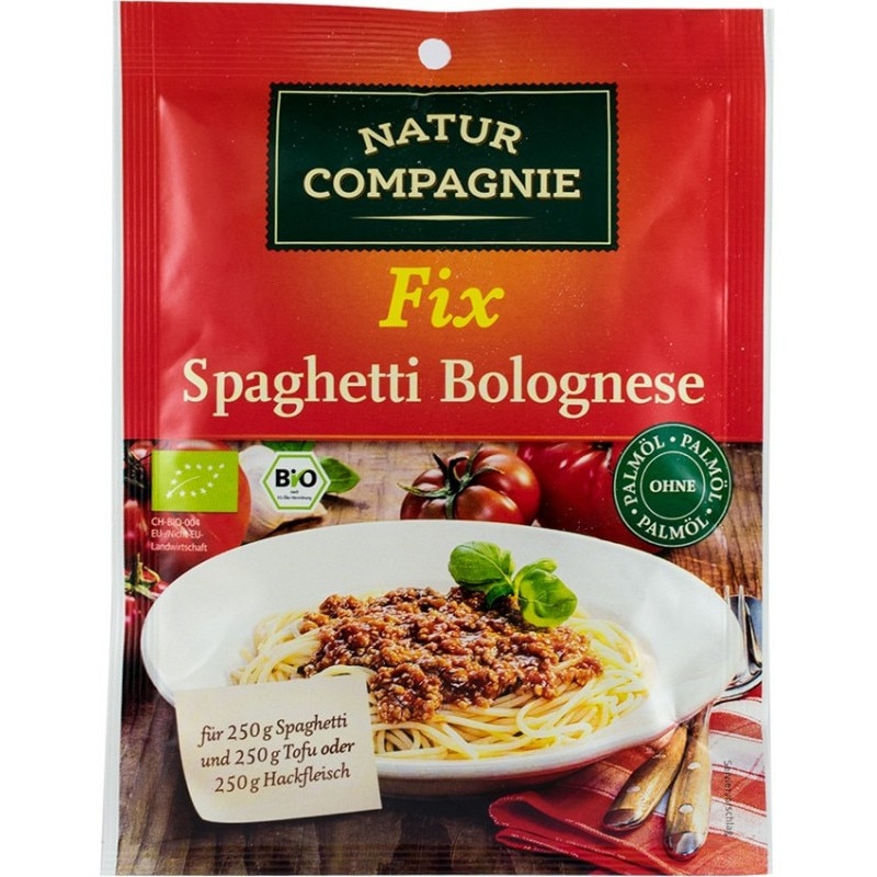 Sos bio pentru Spaghette Bolognese, Natur Compagnie 40 g