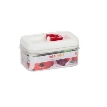 Caserola Herevin cu capac etans, Plastic,600ml Caserola Herevin cu capac etans, Plastic,600ml