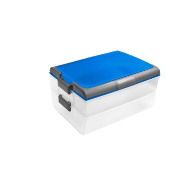 Cutie prajituri, Domotti, 2 etaje Dolce, albastru Cutie prajituri, Domotti, 2 etaje Dolce, albastru