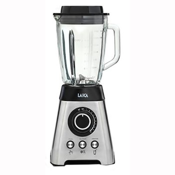 Blender cu mixare in vid Laica XPro VB3300, 1.200W, 2.100 rpm, vas sticla 1.750 ml Blender cu mixare in vid Laica XPro VB3300, 1.200W, 2.100 rpm, vas sticla 1.750 ml