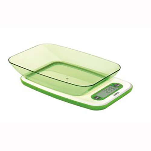 Cantar electronic de bucatarie Laica KS1070, 5 kg, verde