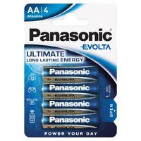 set 4 baterii ultra alkaline aa  lr6 - panasonic evolta imagen 49_0_
0