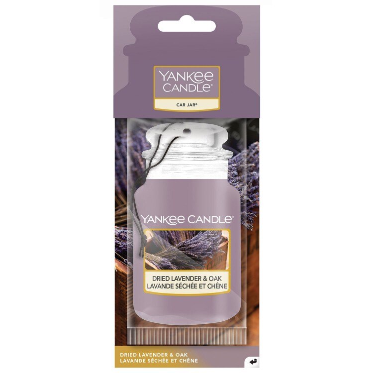 Odorizant Auto Car Jar, Yankee Candle, Dried Lavender & Oak