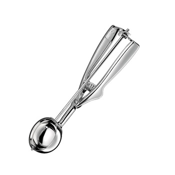 Cleste pentru inghetata Kuchenprofi, inox, diametru 5 cm Cleste pentru inghetata Kuchenprofi, inox, diametru 5 cm