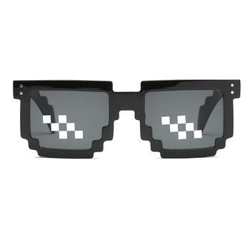 Ochelari Thug Life Deal WIth It, pixelati, 6 puncte, retro Ochelari Thug Life Deal WIth It, pixelati, 6 puncte, retro