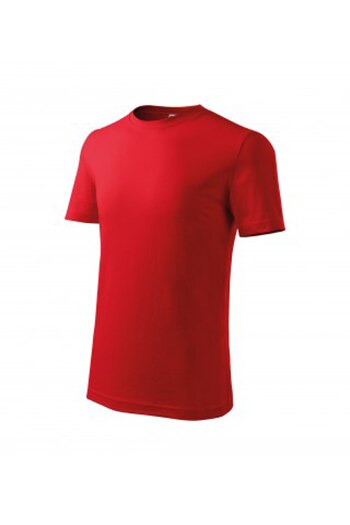 Tricou clasic 100% bumbac, Rosu, Rosu