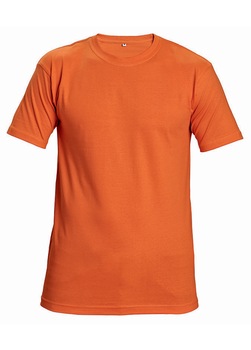 Tricou clasic 100% bumbac, Portocaliu, Portocaliu Tricou clasic 100% bumbac, Portocaliu, Portocaliu