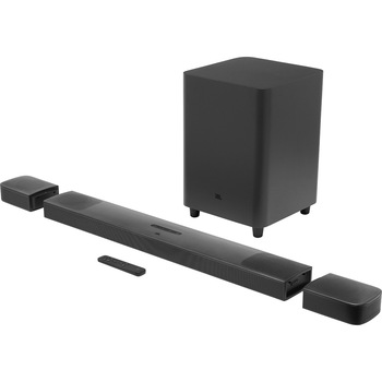 Soundbar JBL Bar 9.1 True Wireless Surround, 5.1.4, 820W, 4K, Dolby Atmos, HDMI, Bluetooth, Wi-Fi, Chromecast, Airplay 2, Negru Soundbar JBL Bar 9.1 True Wireless Surround, 5.1.4, 820W, 4K, Dolby Atmos, HDMI, Bluetooth, Wi-Fi, Chromecast, Airplay 2, Negru