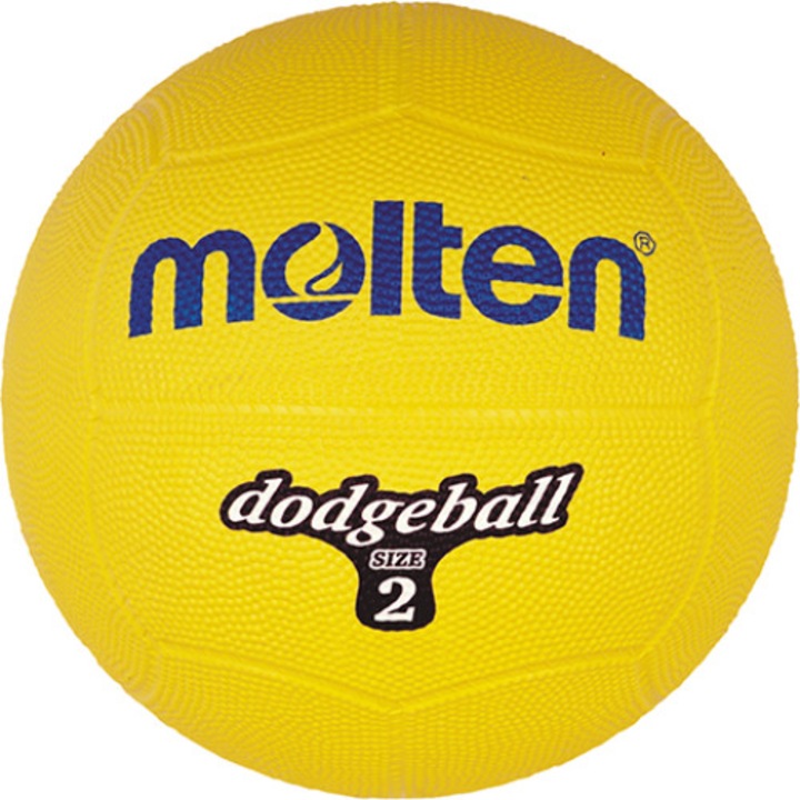 Minge dodgeball Molten (ratele si vanatorii), galben
