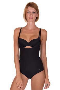 Body modelator fara cupa, Lisca Bella, Negru, Negru Body modelator fara cupa, Lisca Bella, Negru, Negru