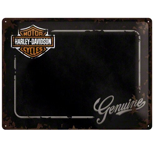 Tablou metalic - Harley-Davidson - Remember - 30x40 cm