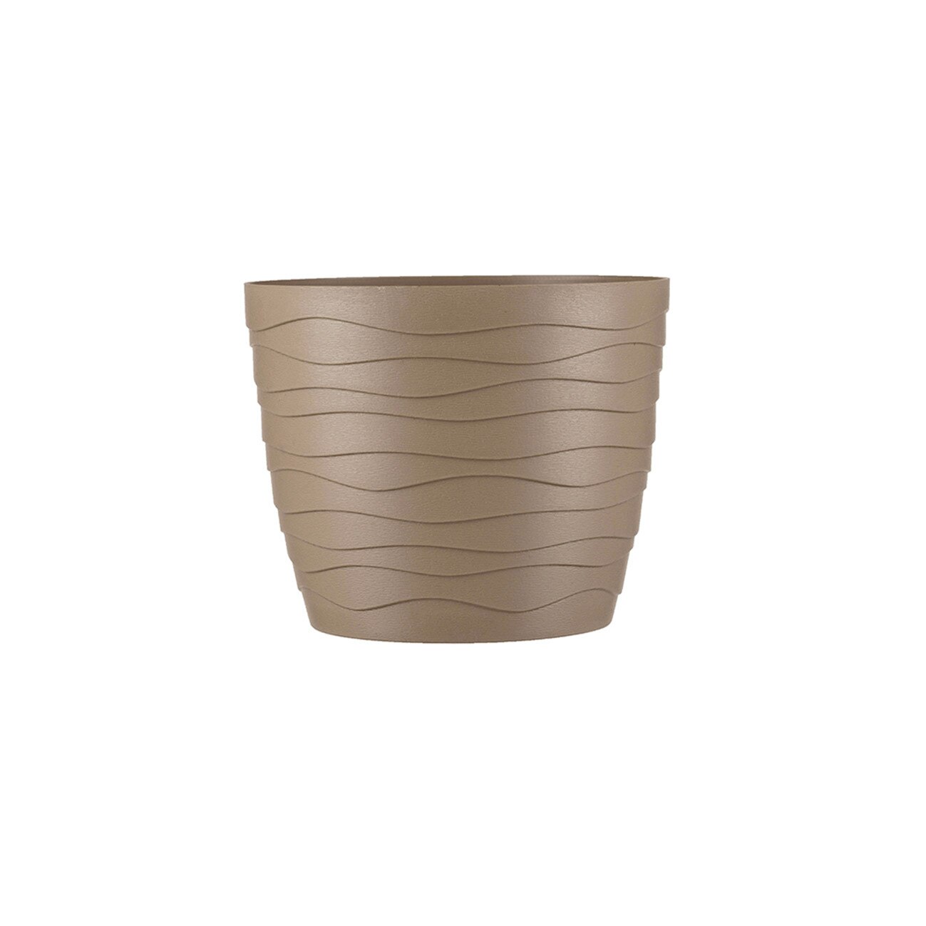 Ghiveci Teo diametru 17 cm, bej