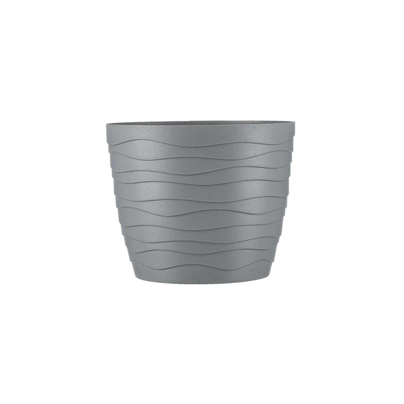 Ghiveci Teo diametru 17 cm, gri