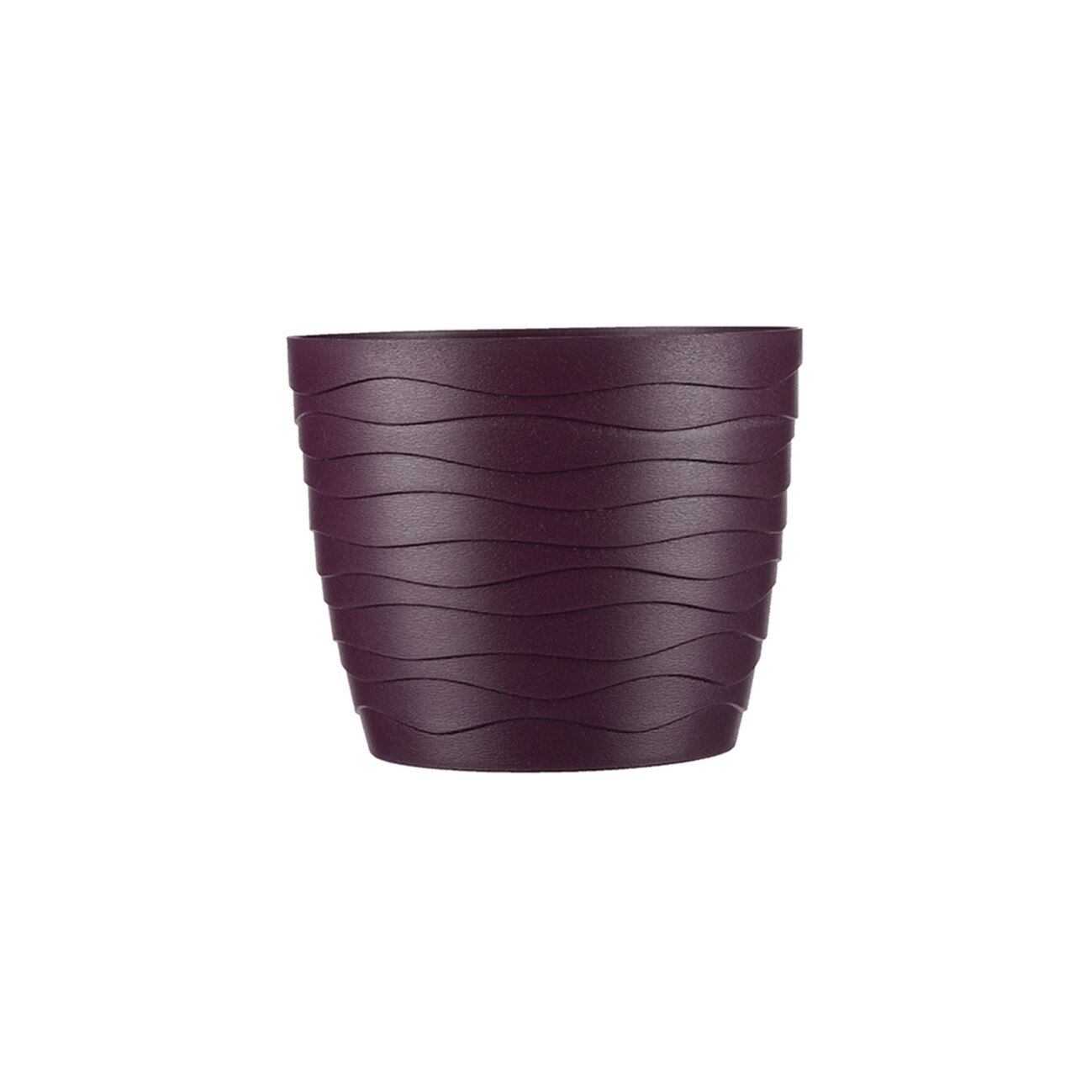 Ghiveci Teo diametru 17 cm, mov inchis