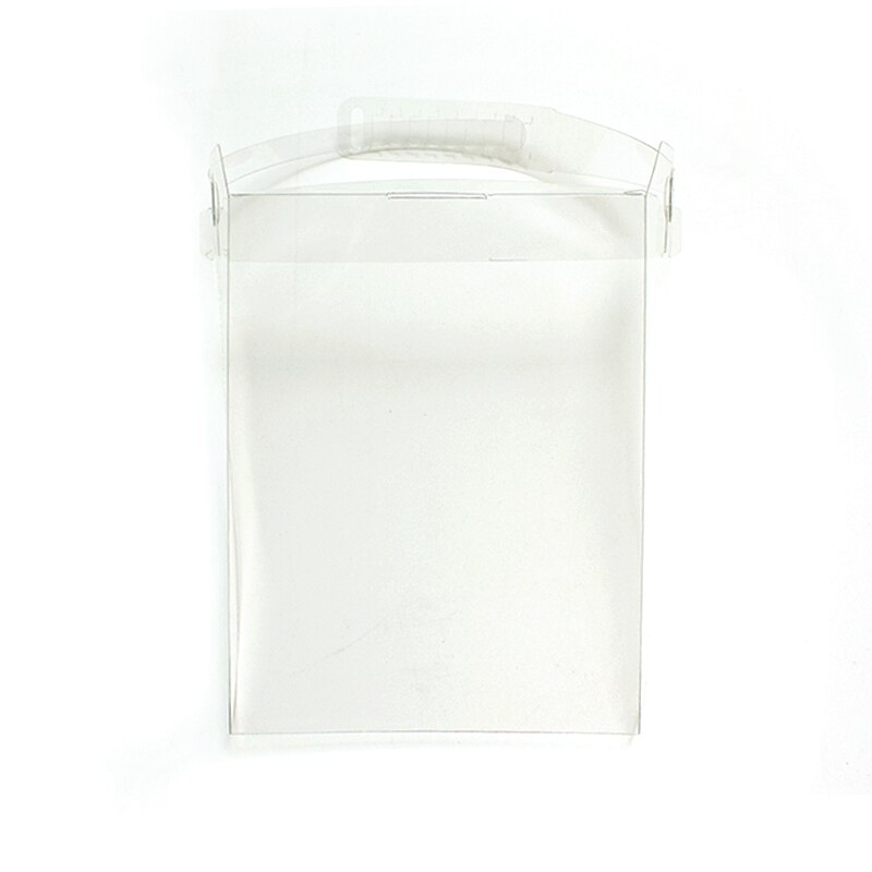 Viziera protectie fata patrata, transparenta, ajustabila