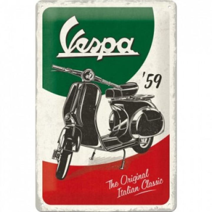 Vespa 59' The Original Italian Classic Fémtábla