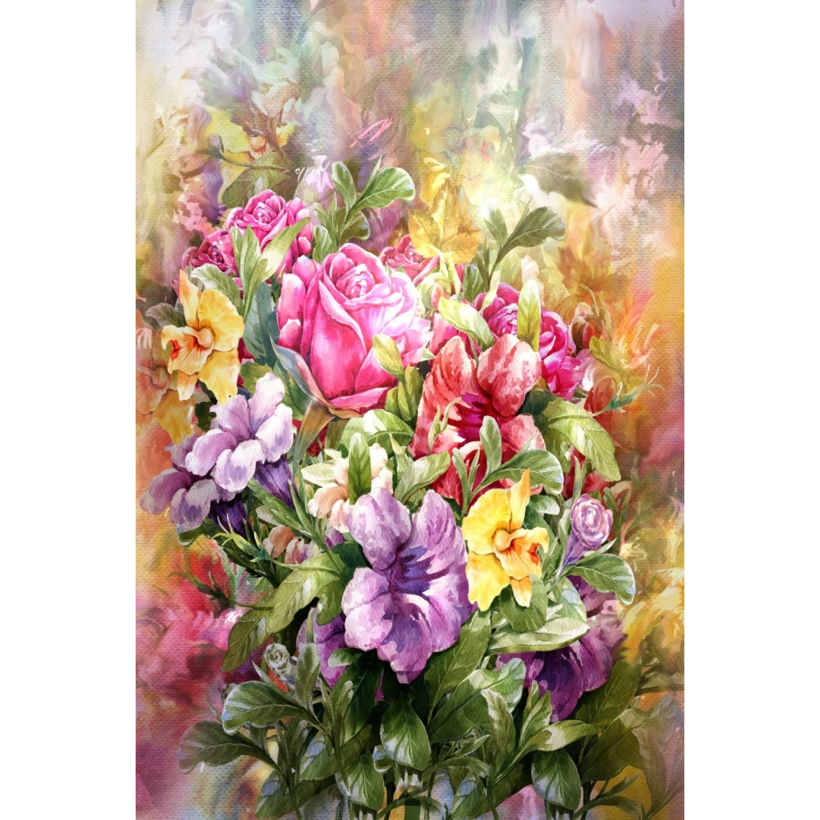 Tablou canvas Flori51, 50 x 75 cm