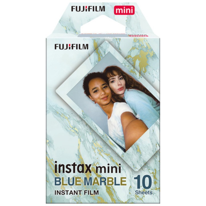 Филм за инстантни снимки Fujifilm Instax Mini, BlueMarble, 10 броя