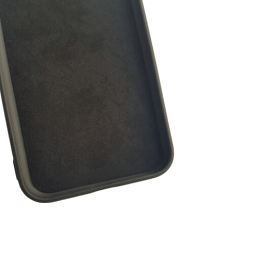 Husa protectie compatibila cu iPhone 16 Pro, ultra slim, silicon Negru, interior din microfibra, PlanetPhone