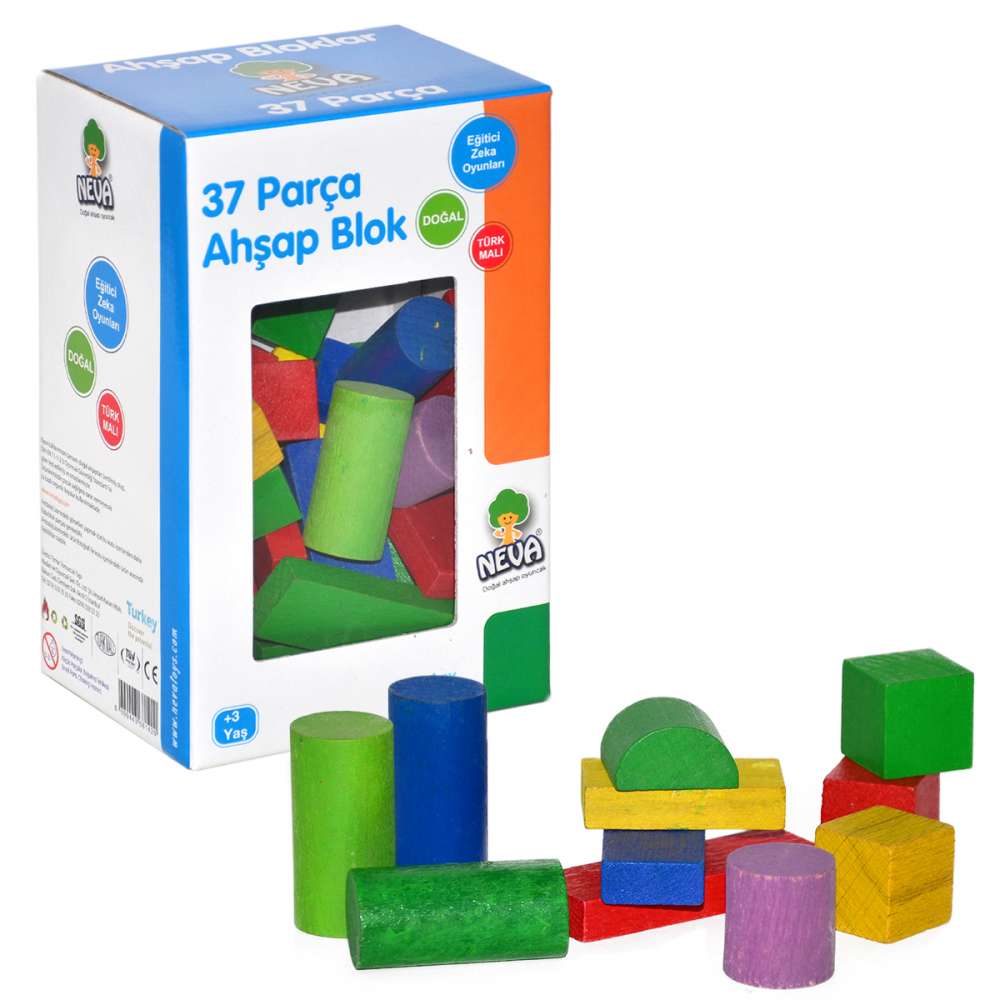 Puzzle 37 piese din lemn, Neva