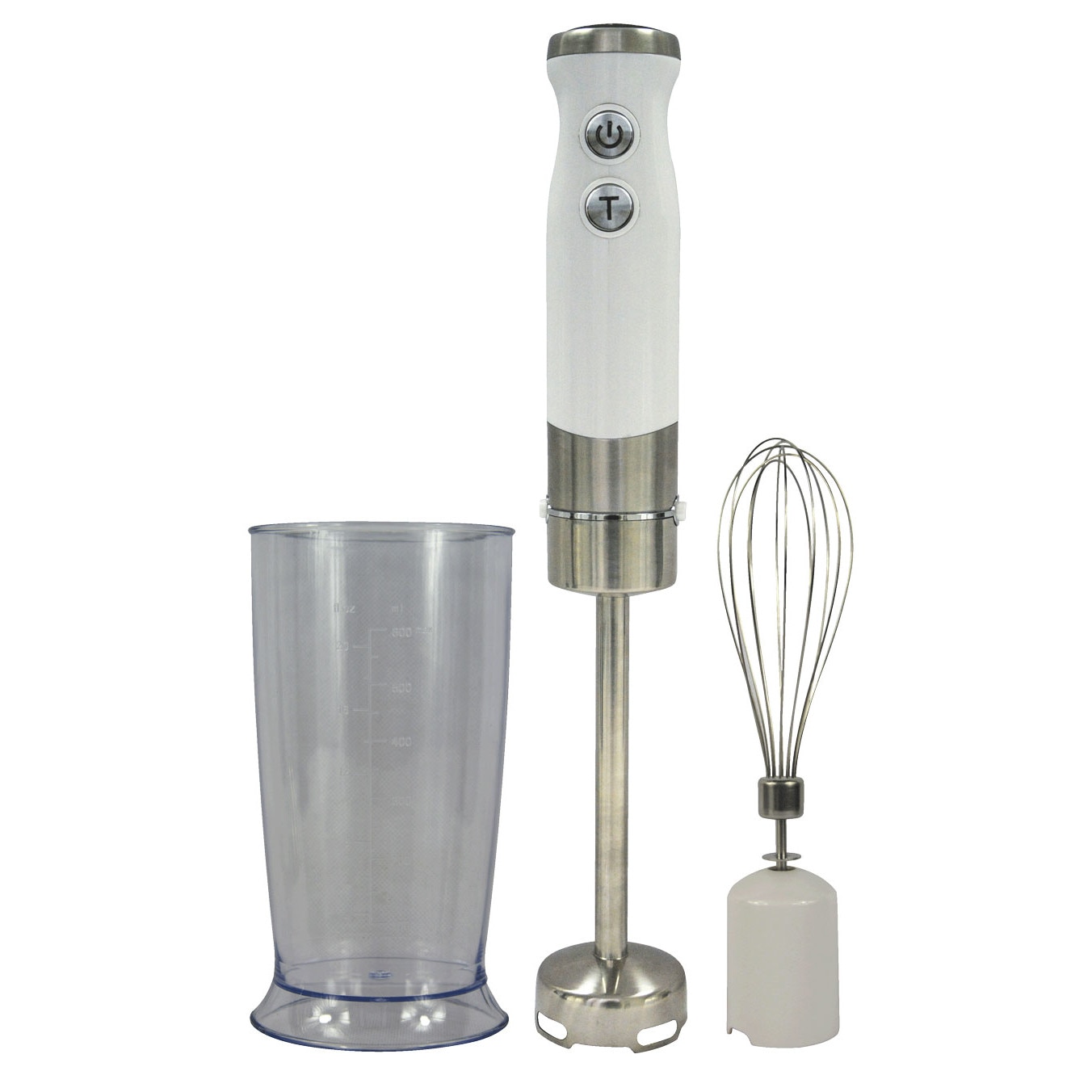 Mixer vertical Aurora AU 3356/ 400W, 3 in 1, 5 viteze, functie turbo, functie blender/mixer/tel, cana, alb