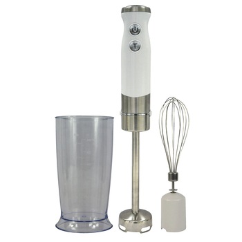 Mixer vertical Aurora AU 3356/ 400W, 3 in 1, 5 viteze, functie turbo, functie blender/mixer/tel, cana, alb Mixer vertical Aurora AU 3356/ 400W, 3 in 1, 5 viteze, functie turbo, functie blender/mixer/tel, cana, alb