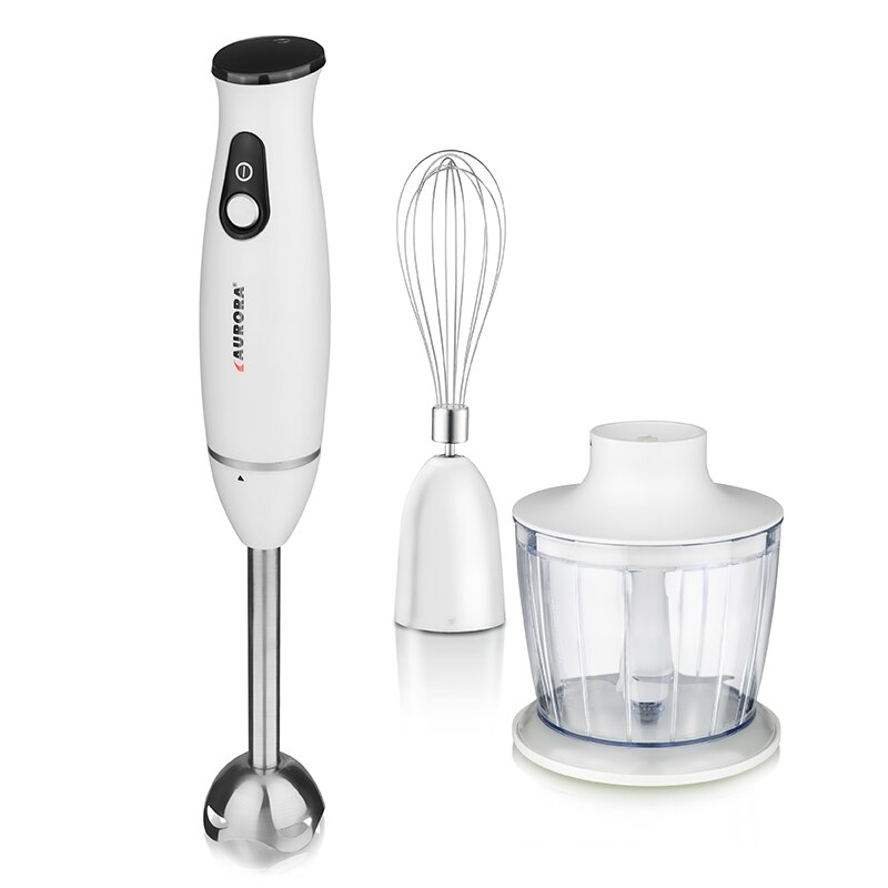 Mixer vertical Aurora AU 3660/ 350W, 3 in 1, functie blender/mixer/tel, tocator, 600ml, alb
