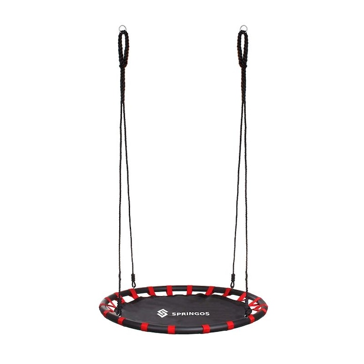 Leagan rotund tip cuib pentru curte, gradina sau terasa, capacitate maxima 100kg, diametru 110cm