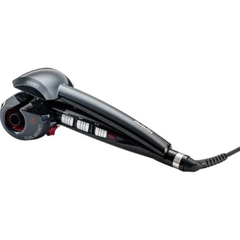 Ondulator BaByLiss Automat Ionic Curl, Tehnologie Ionica, Indicator LED on/off, Invelis Ceramic, Temperatura maxima 230°C, Diametru 25 mm si 35 mm ,3 trepte de temperatura, Operare automata, Negru Ondulator BaByLiss Automat Ionic Curl, Tehnologie Ionica, Indicator LED on/off, Invelis Ceramic, Temperatura maxima 230°C, Diametru 25 mm si 35 mm ,3 trepte de temperatura, Operare automata, Negru